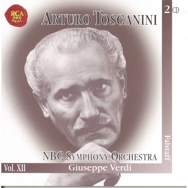 Verdi: Falstaff by Arturo Toscanini, NBC Symphony Orchestra & Robert Shaw Chorale album cover