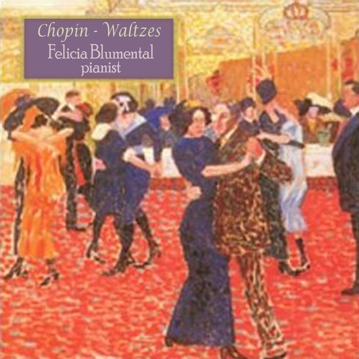 Chopin: Waltzes by Felicja Blumental album cover