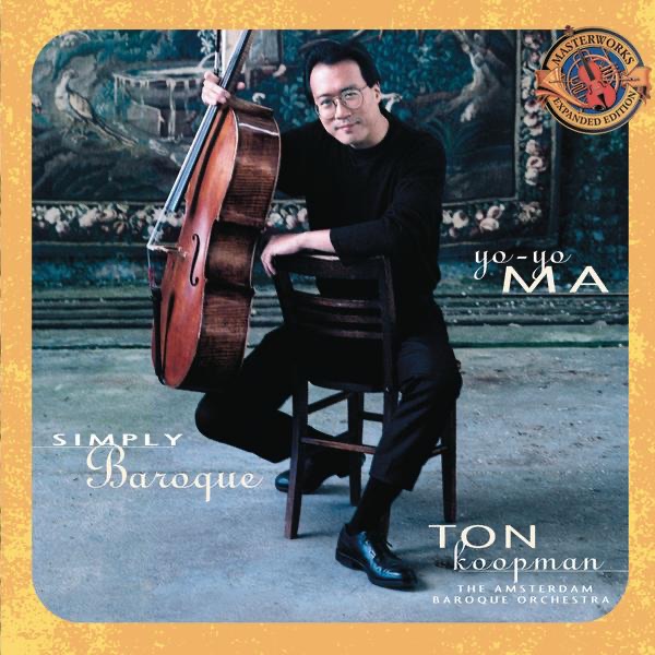 Simply Baroque (Expanded Edition) by Yo-Yo Ma & Amsterdam Baroque Orchestra album cover