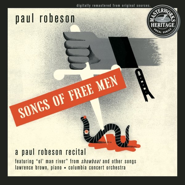 Songs of Free Men by Paul Robeson album cover
