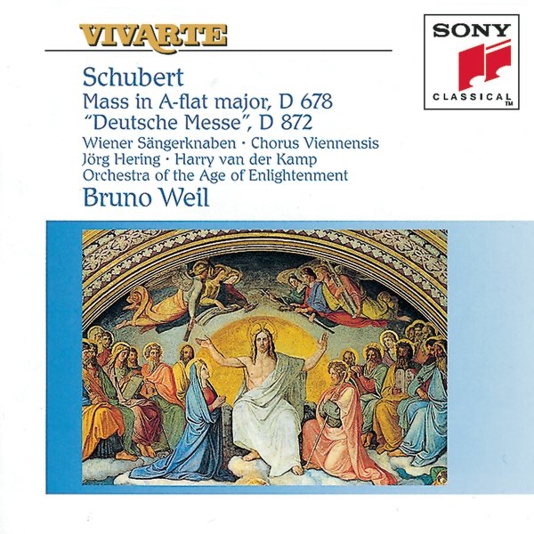 Missa D 678; Deutsche Messe D 872 by Orchestra Of The Age Of Enlightenment, Bruno Weil album cover