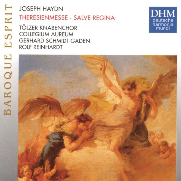 Haydn: Theresienmesse, Salve Regina by θollegium Aʊreum, Tölzer Knabenchor, Gerhard Schmidt-Gaden & Rolf Reinhardt album cover