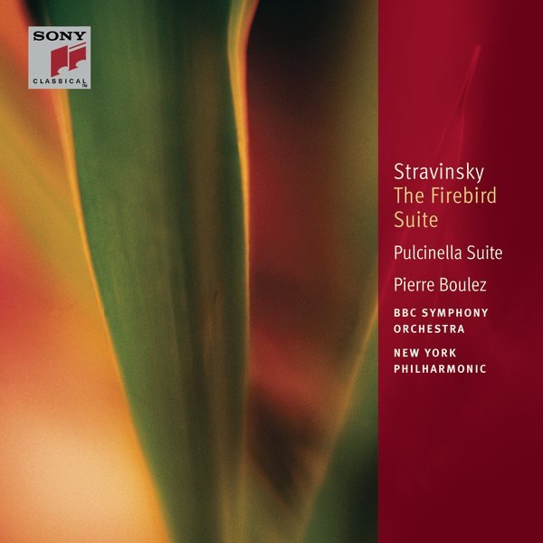 Stravinsky: The Firebird Suite, Pulcinella Suite, Suites Nos. 1 & 2 for Small Orchestra by BBC Symphony Orchestra, Ensemble Intercontemporain, New York Philharmonic & Pierre Boulez album cover