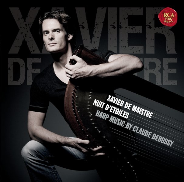 Debussy: Harp Music by Xavier de Maistre & Vienna Philharmonic album cover