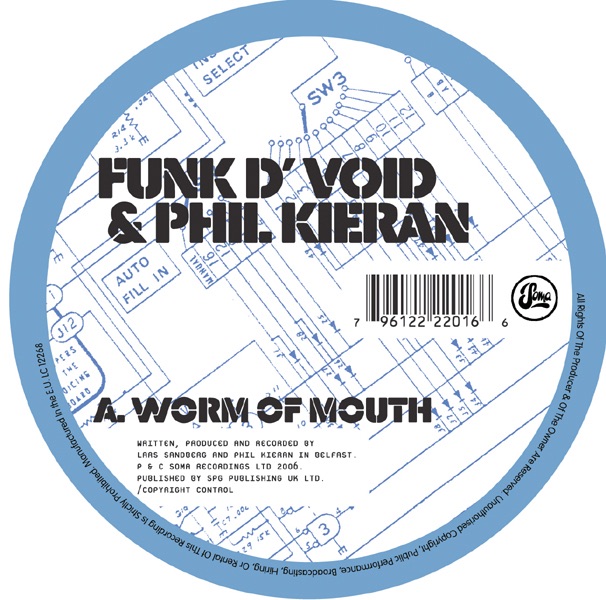 Worm of Mouth - Single by Funk D'Void & Phil Kieran album cover