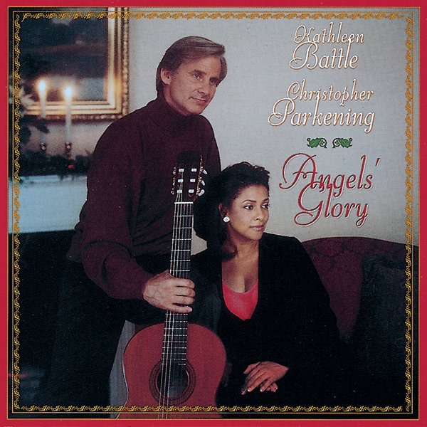 Angels' Glory by Kathleen Battle & Christopher Parkening album cover