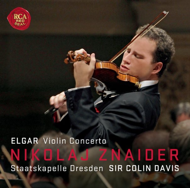 Elgar: Violin Concerto by Nikolaj Znaider, Sir Colin Davis & Staatskapelle Dresden album cover