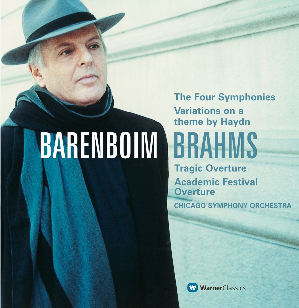Brahms: Symphonies Nos. 1-4, Variations on a Theme By Haydn by Chicago Symphony Orchestra & Daniel Barenboim album cover