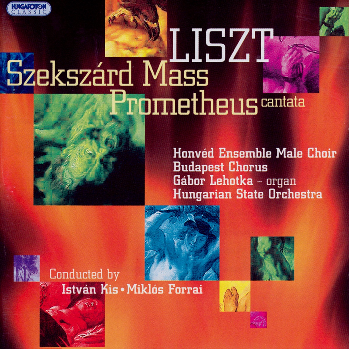 Szekszárd Mass, Prometheus Cantata by Miklós Forrai album cover