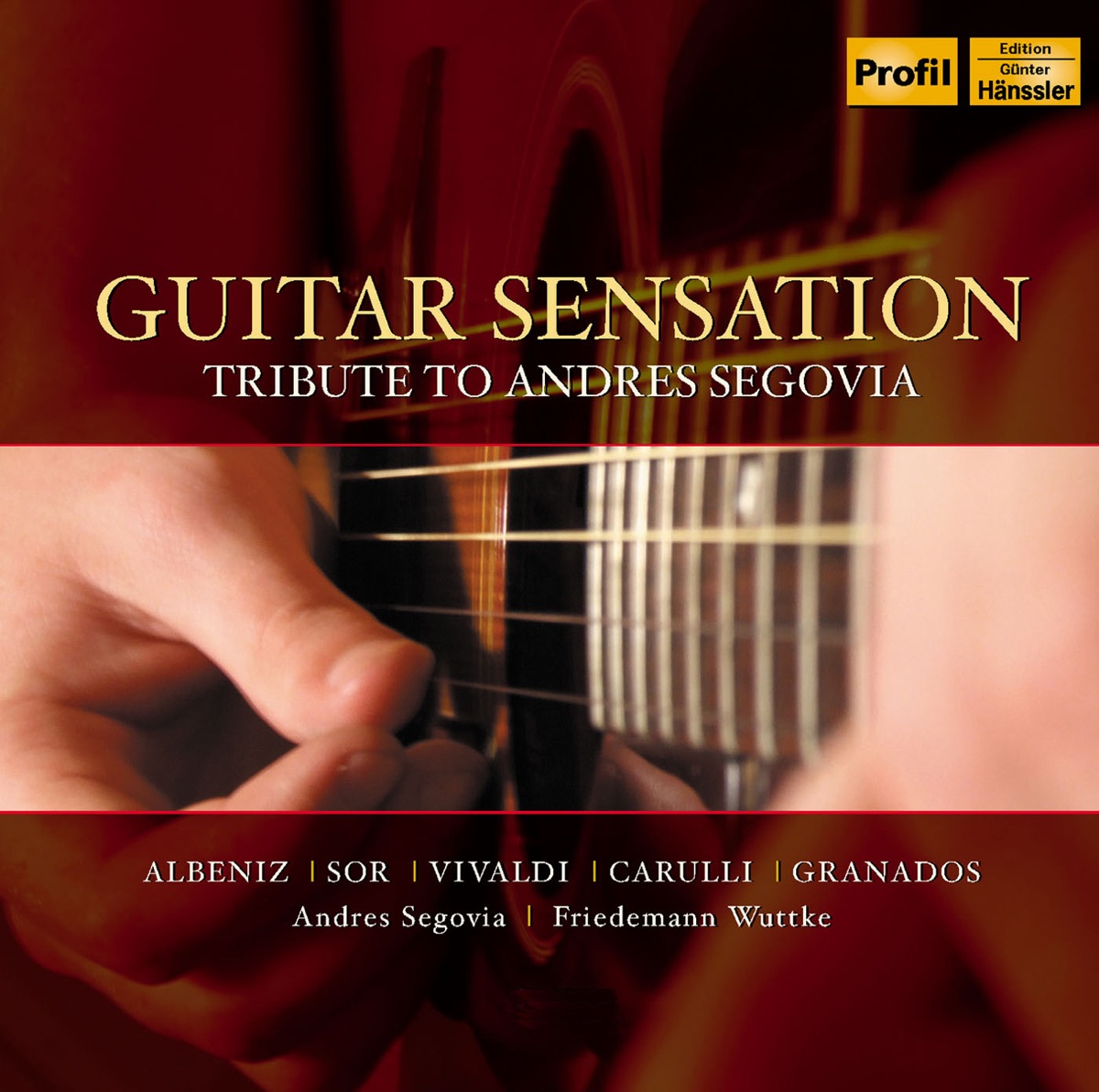 Guitar Sensation by Andrés Segovia, Friedemann Wuttke, Igor Zhukov & Nicolás Pasquet album cover
