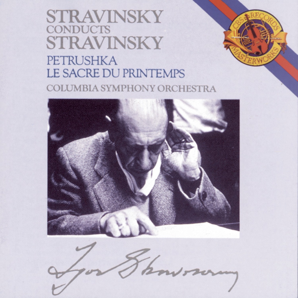 Stravinsky: Petroushka (Original 1911 Version) & The Rite of Spring (Le Sacre du Printemps) by Igor Stravinsky & Columbia Symphony Orchestra album cover