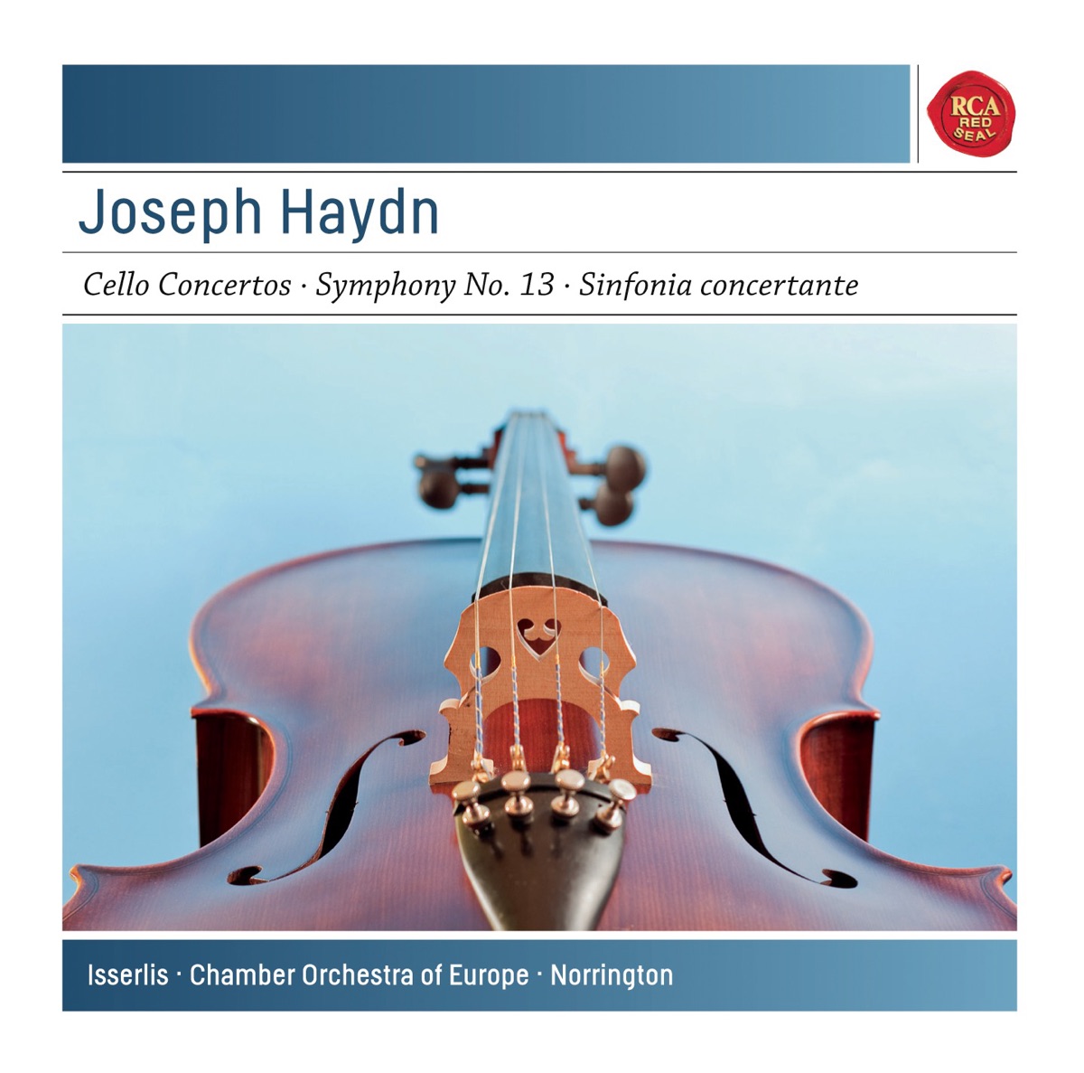 Haydn: Cello Concertos, Symphony No. 13, Sinfonia Concertante by Steven Isserlis & Chamber Orchestra of Europe album cover