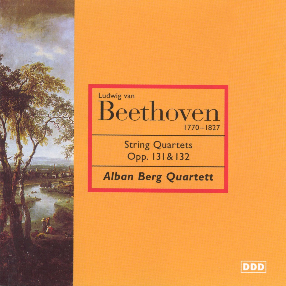 Beethoven:String Quartets 14 & 15 by Alban Berg Quartett album cover