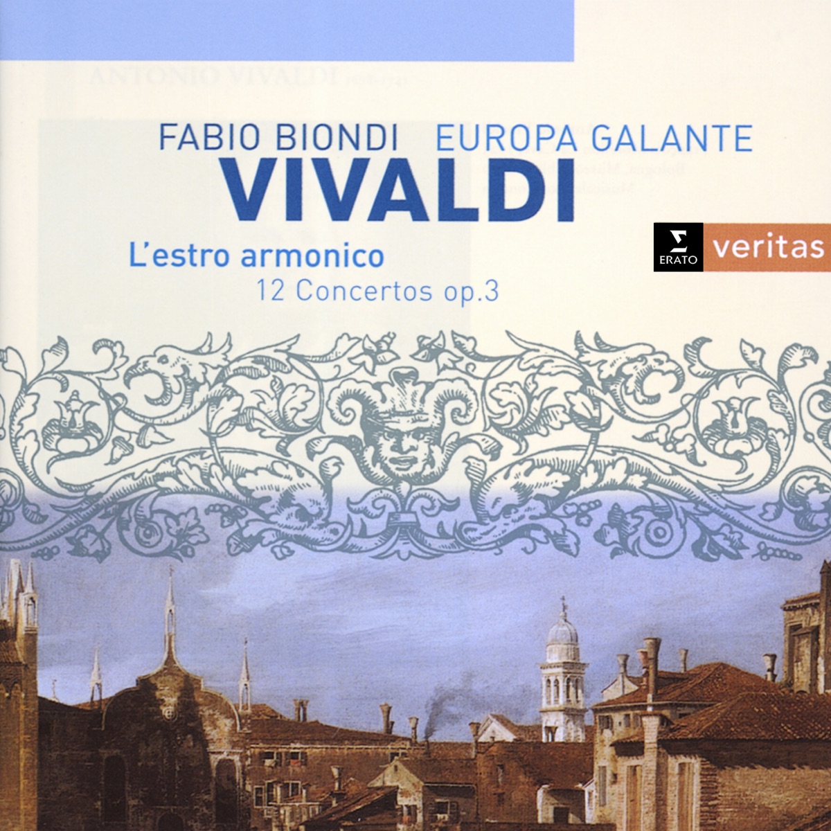 Vivaldi: L'estro armonico, Op. 3 by Fabio Biondi & Europa Galante album cover