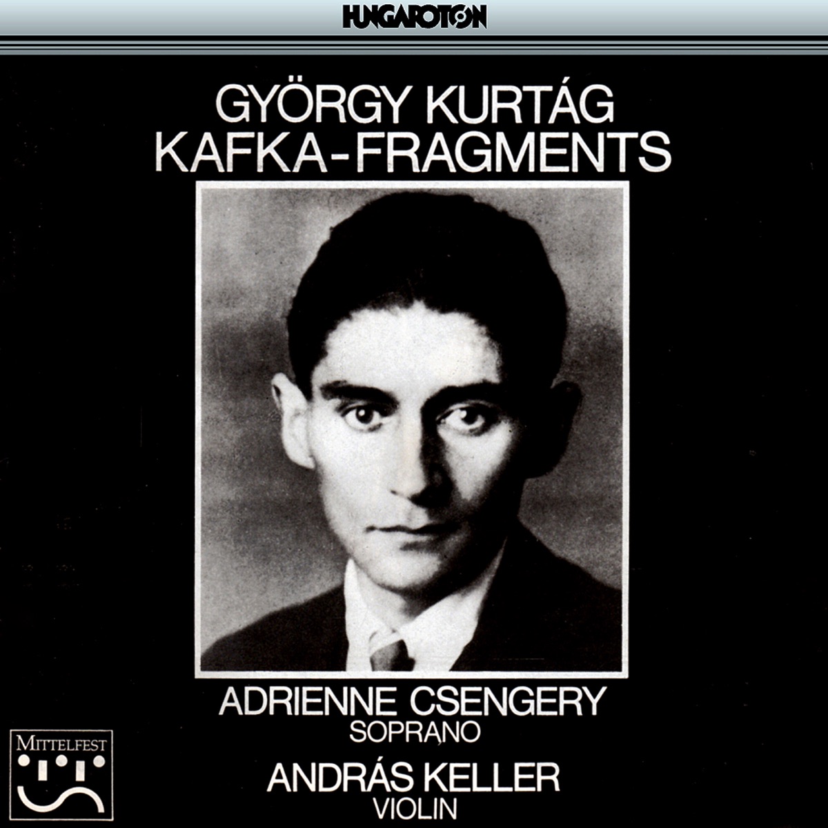 Kafka-Fragments by Adrienne Csengery & András Keller album cover