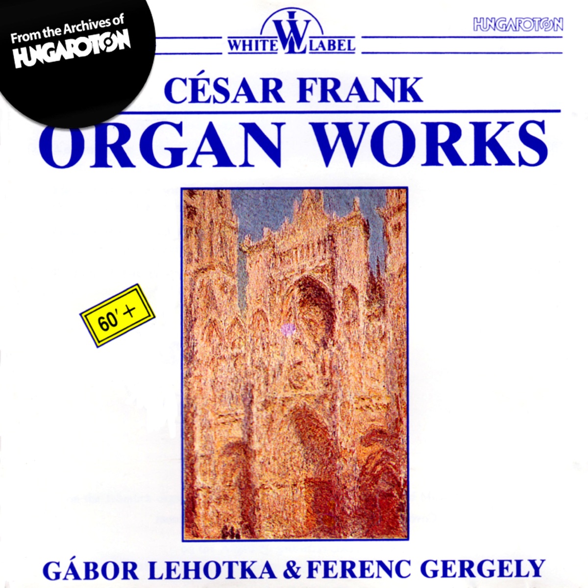C. Franck: Organ Works by Gabor Lehotka & Ferenc Gergely album cover