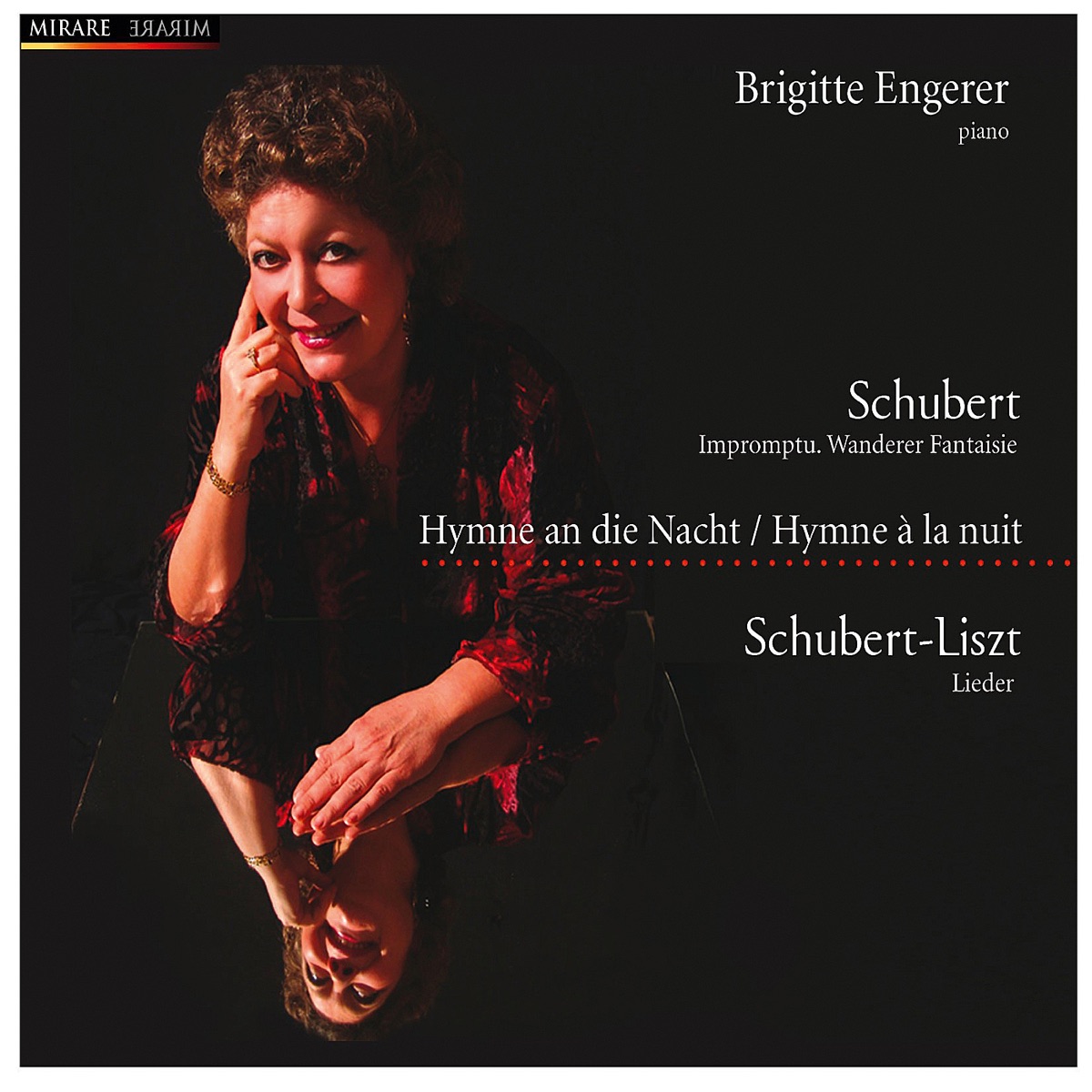 Schubert: Hymne an Die Nacht, Hymne À la Nuit by Brigitte Engerer album cover