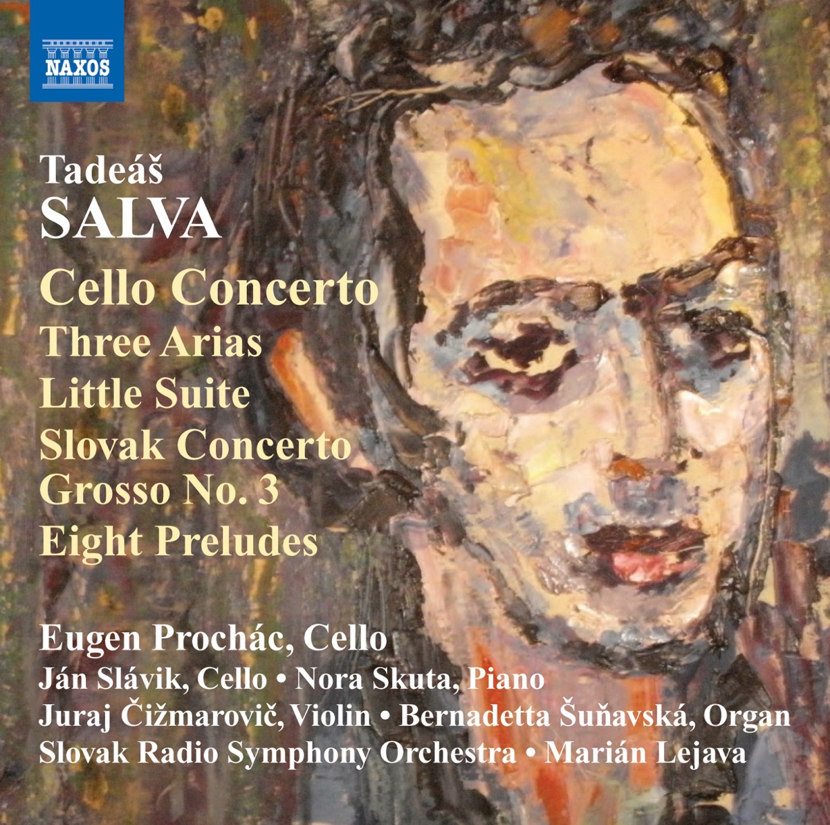 Salva: Cello Works by Slovak Radio Symphony Orchestra, Eugen Prochac, Marian Lejava, Eleonora Skutova, Juraj Cizmarovic, Bernadetta Sunavska & Jan Slavik album cover