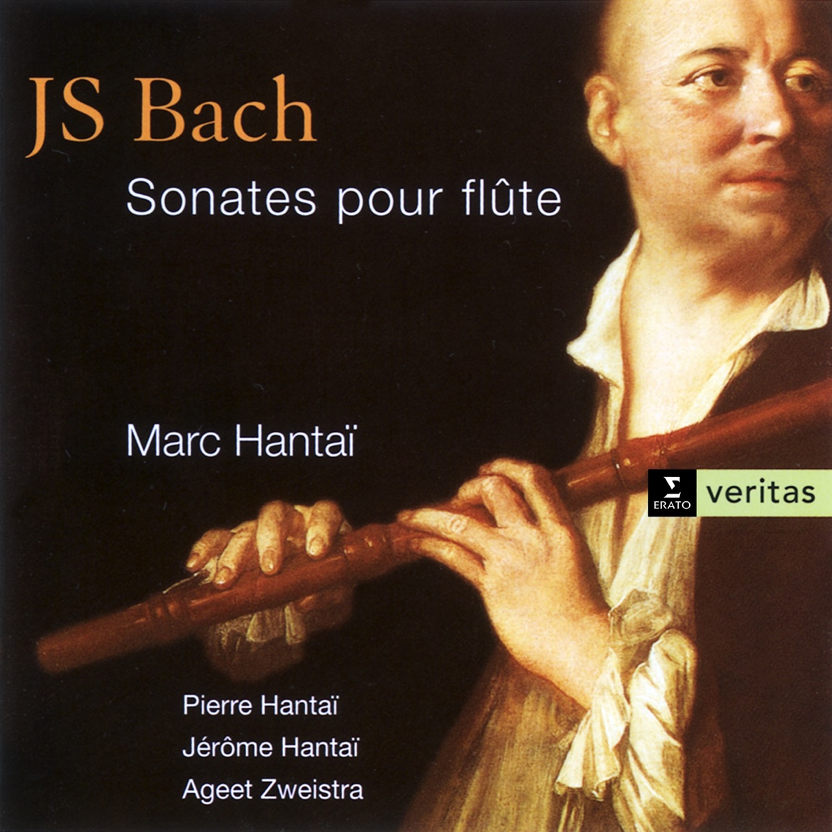 Bach: Flute Sonatas by Ageet Zweistra, Jerome Hantai, Marc Hantaï & Pierre Hantaï album cover