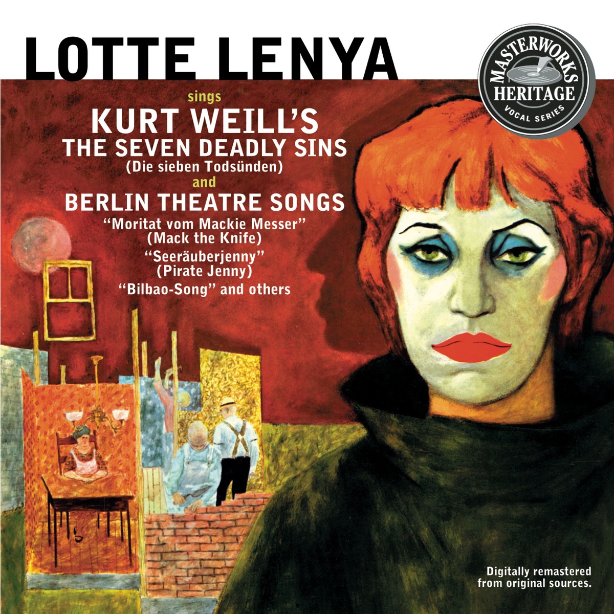 Lotte Lenya Sings Kurt Weill - The Seven Deadly Sins / Berlin Theatre Songs by Lotte Lenya album cover