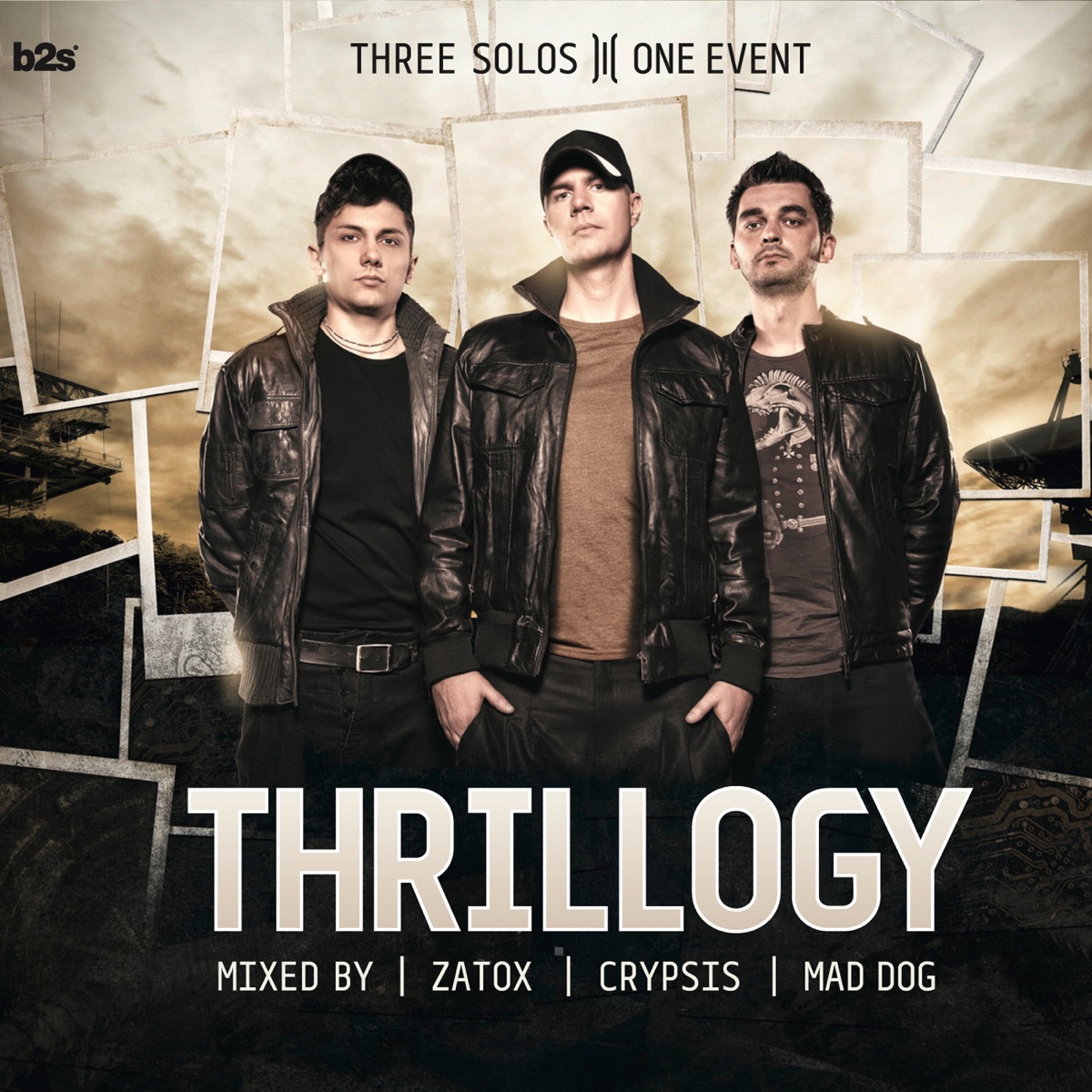 Thrillogy 2012 (Mixed By Zatox, Crypsis & Mad Dog) by Crypsis, Mad Dog & Zatox album cover