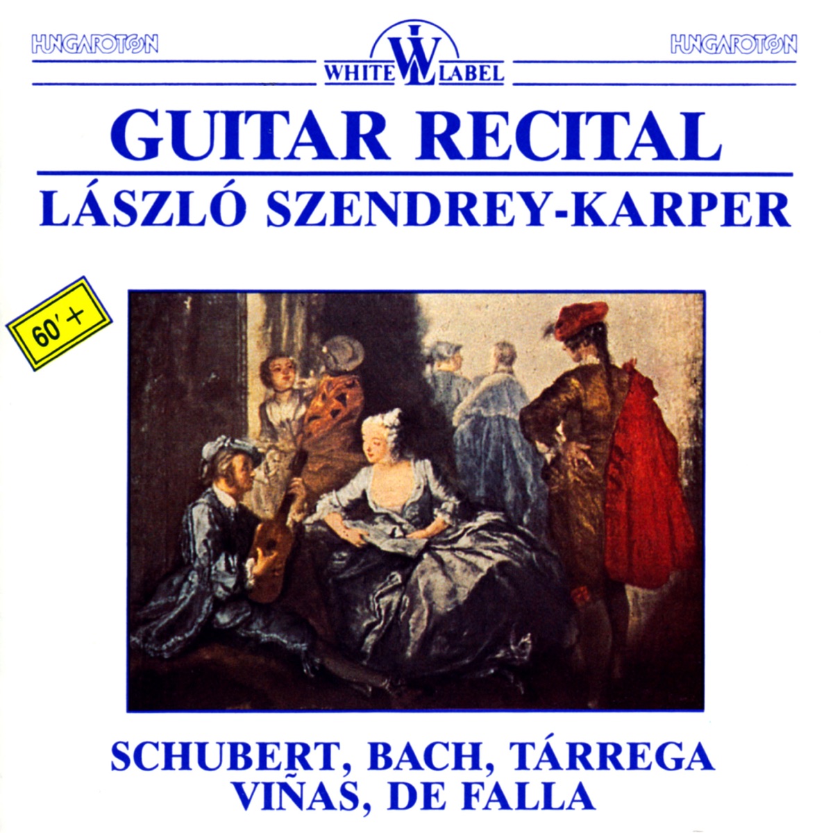 Guitar Recital by Szendrey-Karper László, Zoltan Jeney, Pál Lukács & Ede Banda album cover
