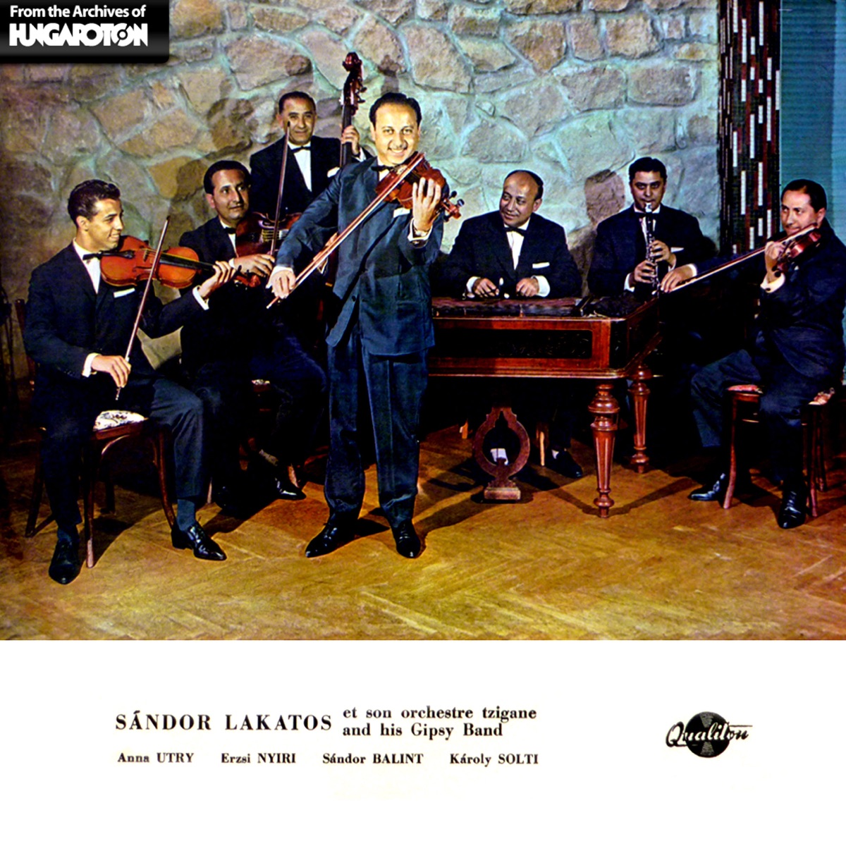 Magyar nótacsokor - Lakatos Sándor és cigányzenekara játszik (Hungaroton Classics) by Lakatos Sándor és zenekara album cover