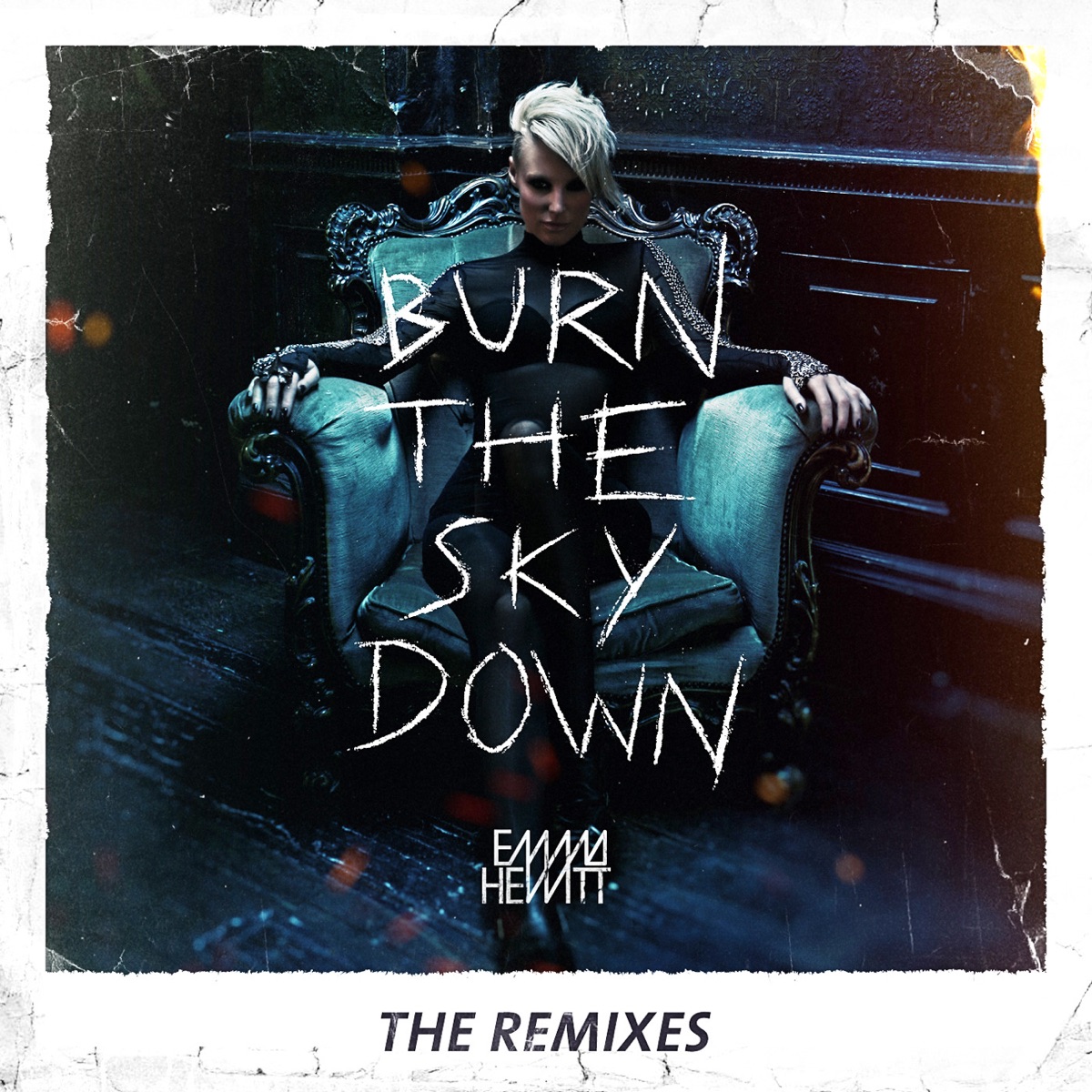 Burn the Sky Down (The Remixes) by Emma Hewitt album cover