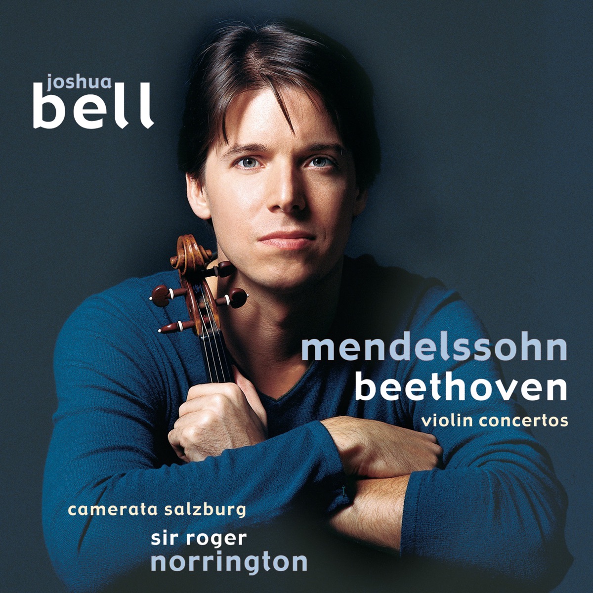 Beethoven & Mendelssohn: Violin Concertos by Joshua Bell, Camerata Salzburg & Sir Roger Norrington album cover