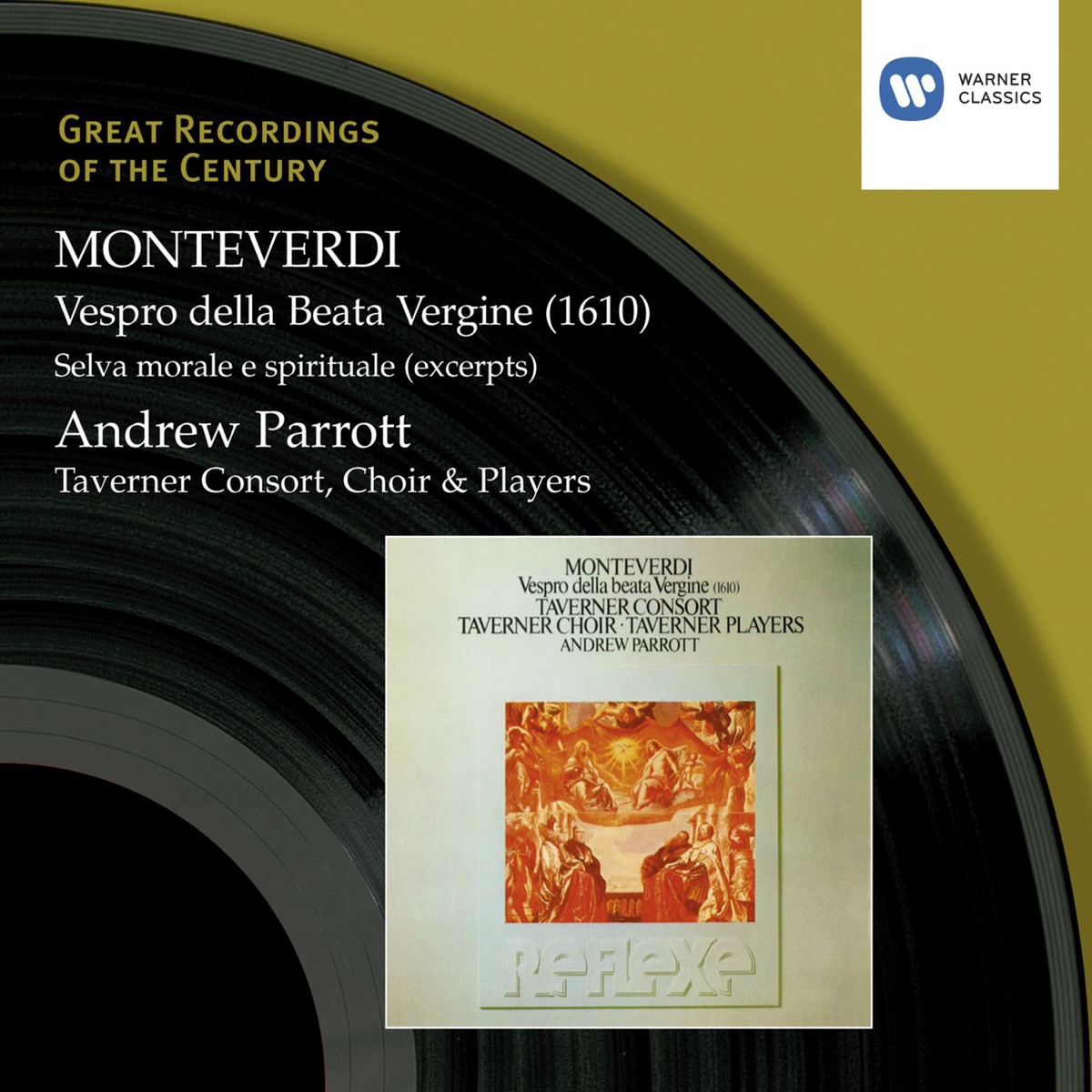Monteverdi: 1610 Vespers by Andrew Parrott album cover