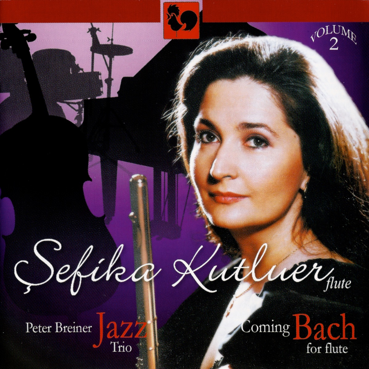 Coming Bach for Flute, Vol. 2 by Şefika Kutluer & Peter Breiner Jazz Trio album cover