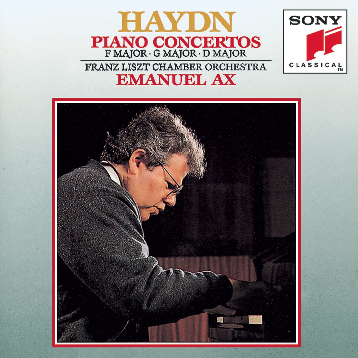 Haydn: Concertos for Piano and Orchestra by Emanuel Ax & Franz Liszt Chamber Orchestra album cover