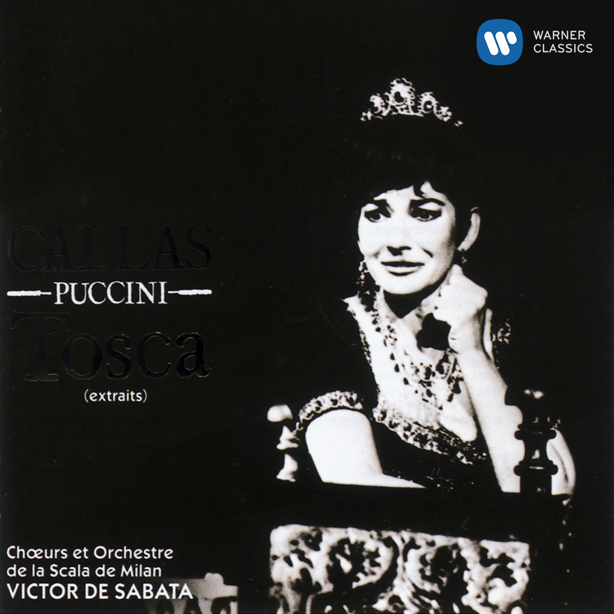 Puccini: Tosca (Highlights) by Maria Callas, Giuseppe di Stefano, Teatro Alla Scala Orchestra, Coro del Teatro alla Scala di Milano & Victor de Sabata album cover