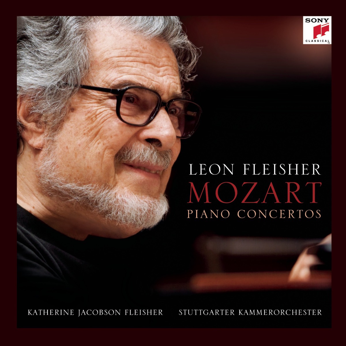 Mozart: Piano Concertos by Leon Fleisher, Stuttgart Chamber Orchestra & Katherine Jacobson Fleisher album cover
