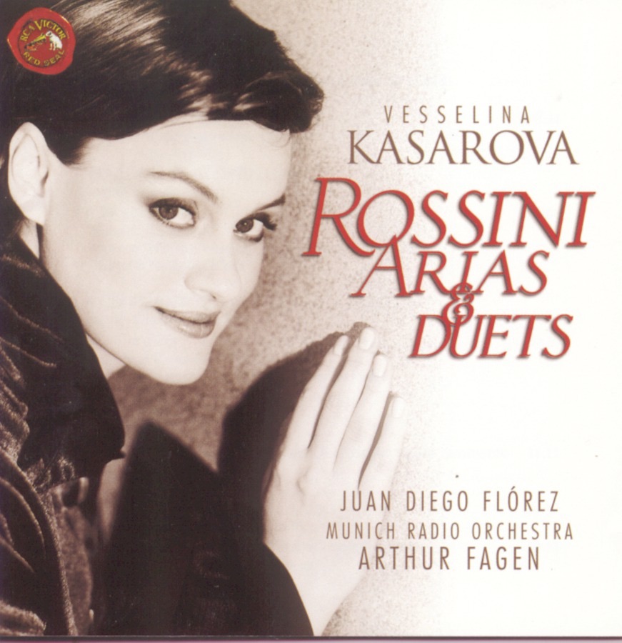 Rossini: Arias and Duets by Vesselina Kasarova, Munich Radio Orchestra & Arthur Fagen album cover