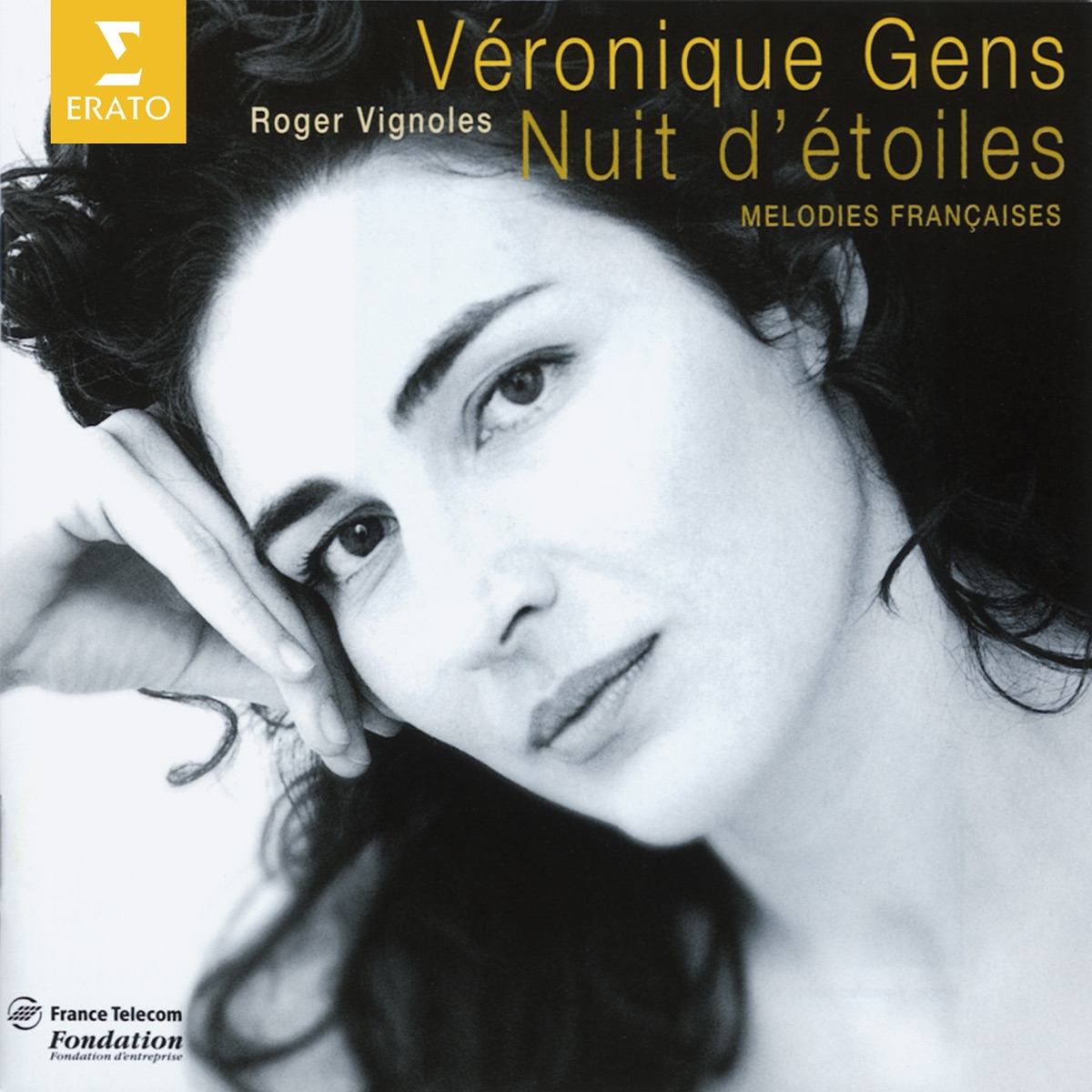 Nuit d'étoiles - Mélodies françaises [Digital version] by Roger Vignoles & Véronique Gens album cover