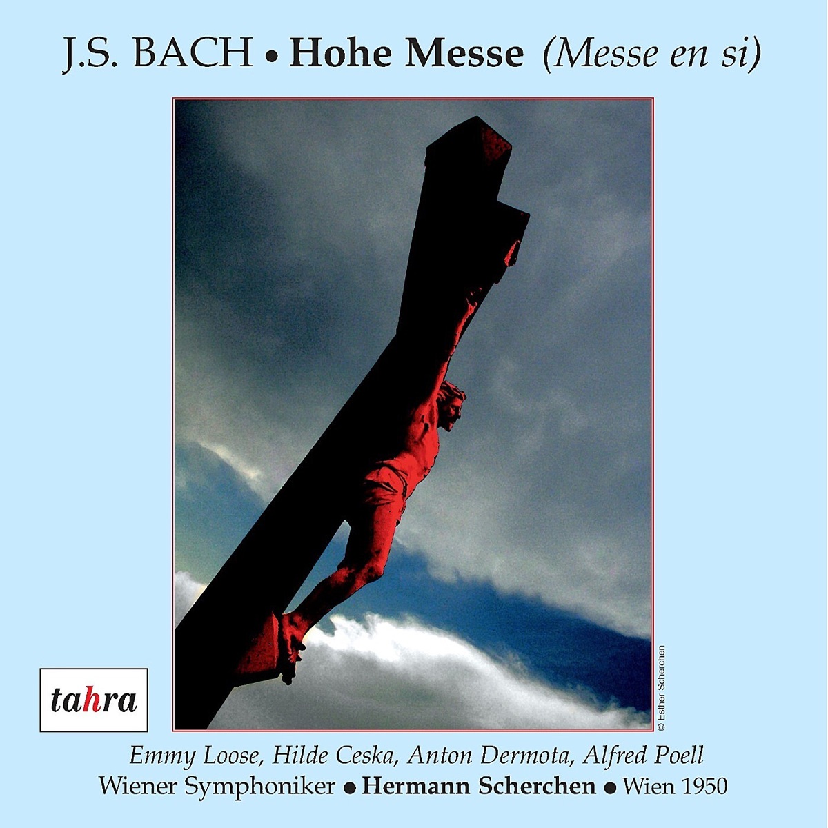 J.S. Bach: Mass in B Minor by Hermann Scherchen & Vienna Symphony album cover