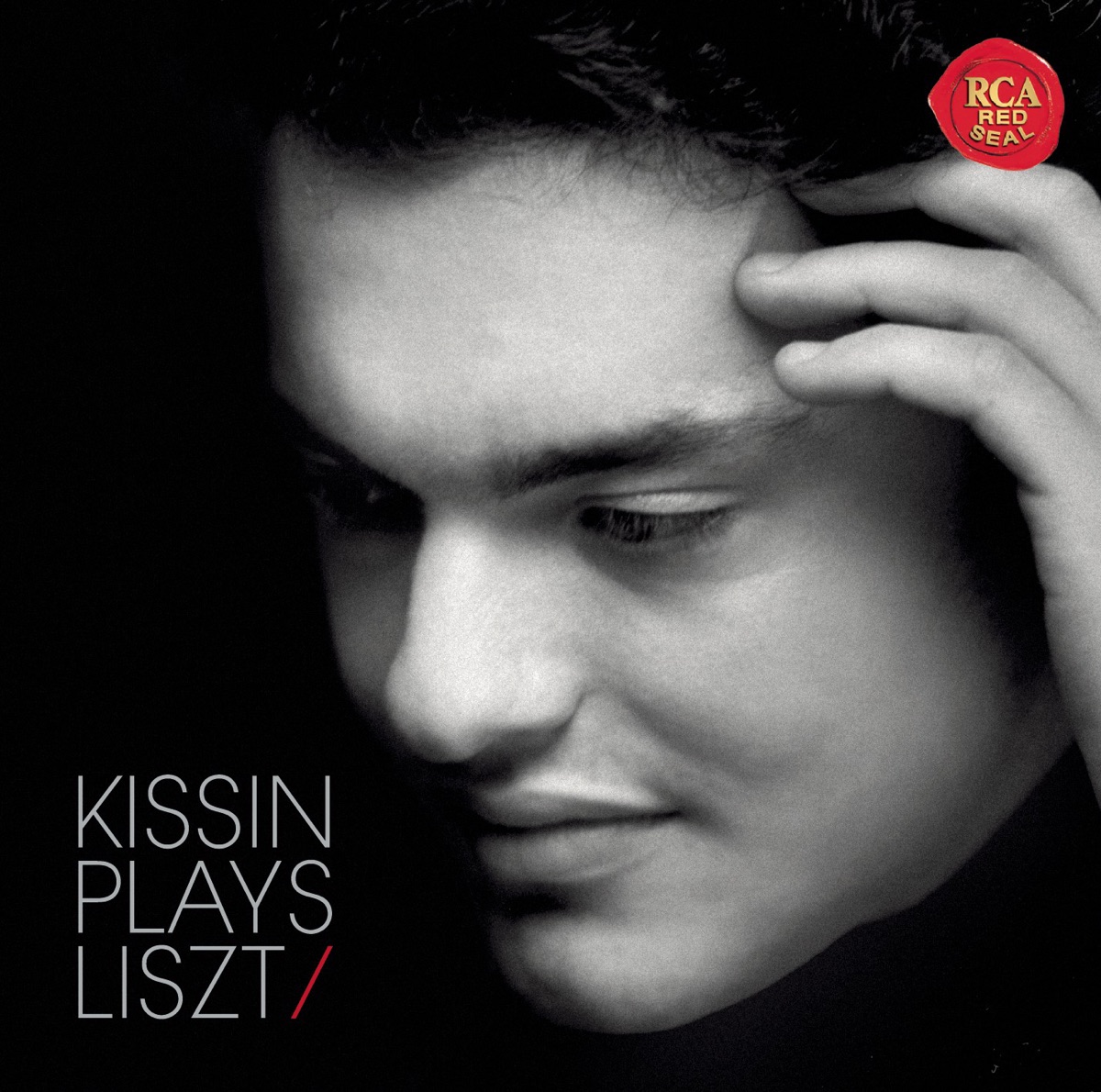 Kissin Plays Liszt by Evgeny Kissin album cover