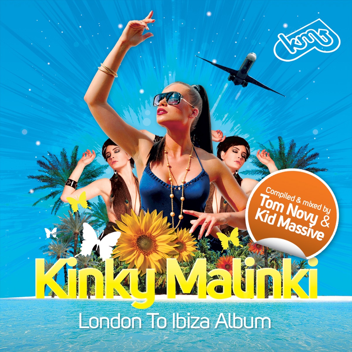 Kinky Malinki - London to Ibiza (Mixed By Tom Novy & Kid Massive) by Kid Massive & Tom Novy album cover