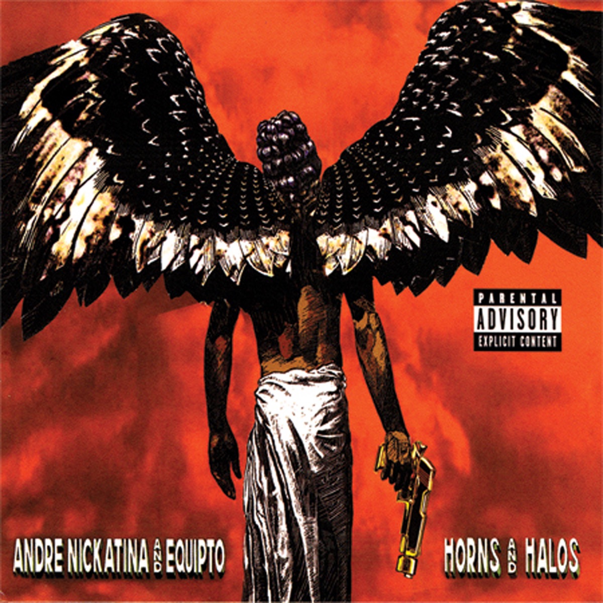 Horns and Halos by Andre Nickatina & Equipto album cover