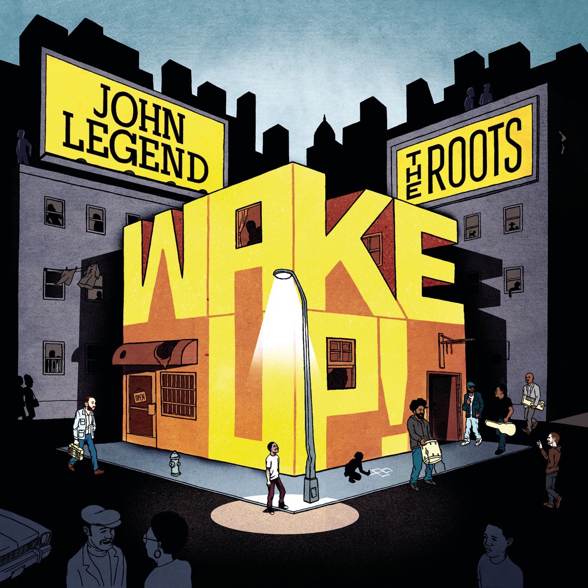 Wake Up! by John Legend & The Roots album cover