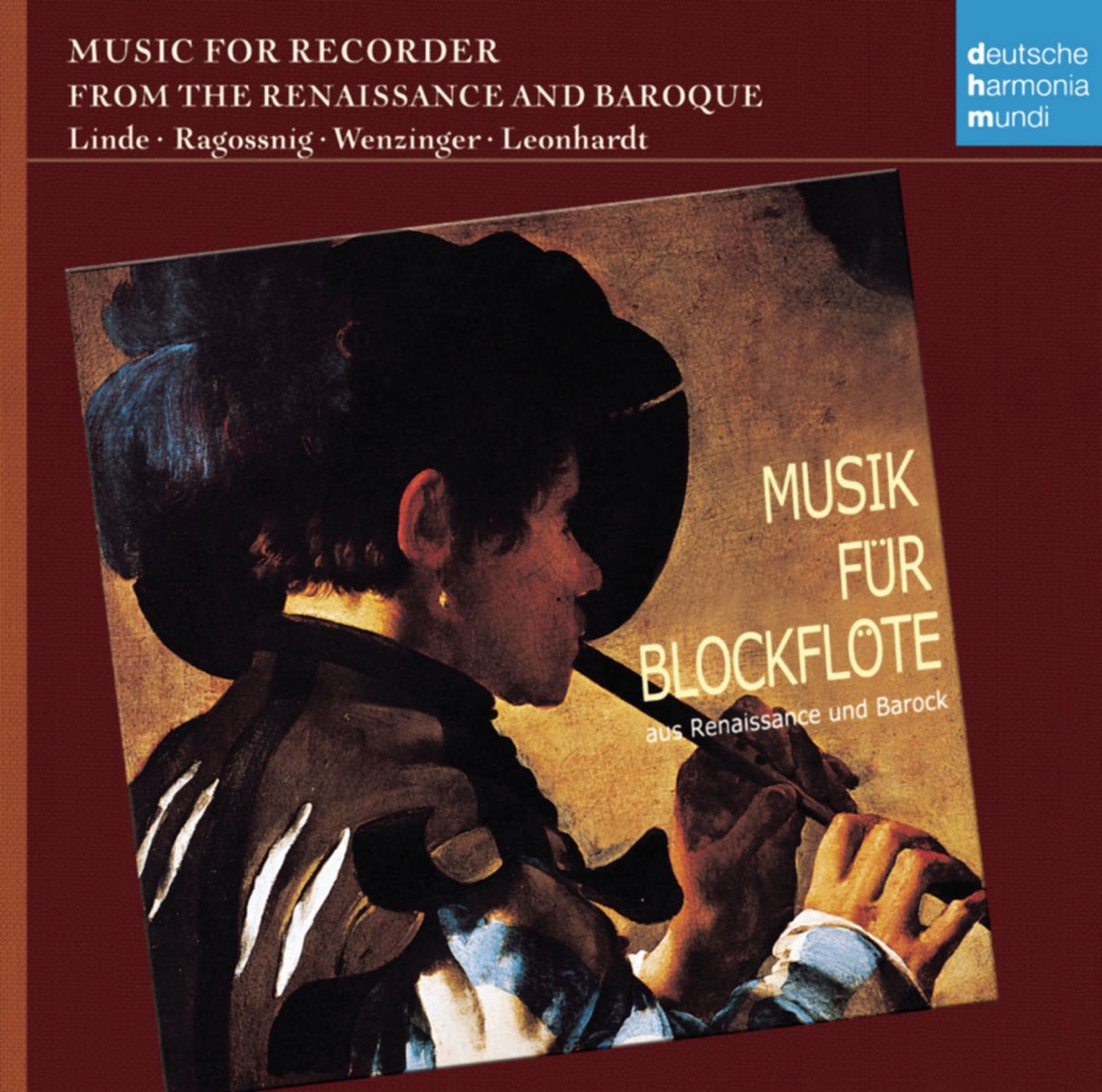 Musik für Blockflöte aus Renaissance und Barock by Hans-Martin Linde album cover