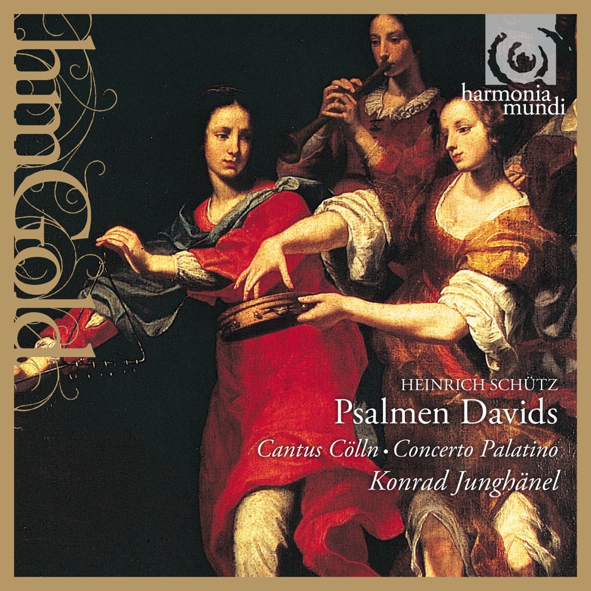 Heinrich Schutz: Psalmen Davids by Cantus Cölln & Konrad Junghänel album cover