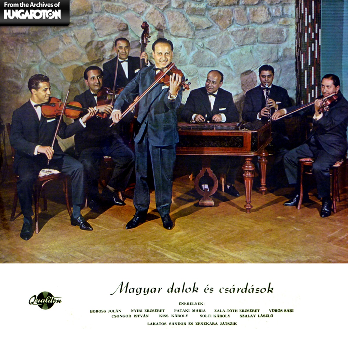 Magyar dalok és csárdások (Hungaroton Classics) by Lakatos Sándor és zenekara album cover