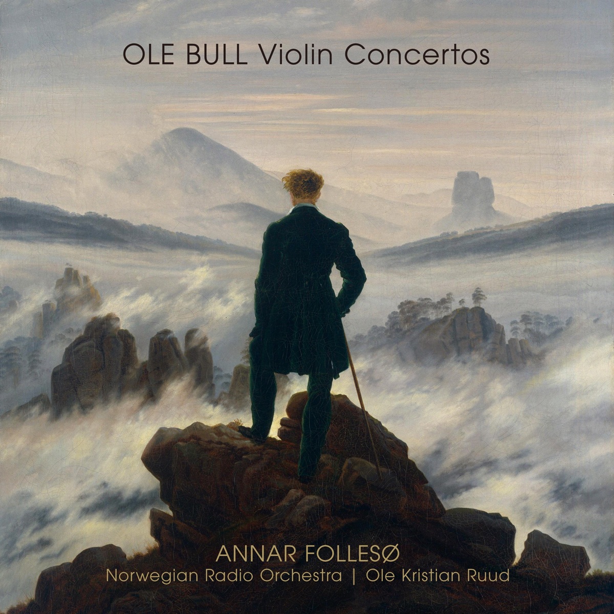 Bull: Violin Concertos by Norwegian Radio Orchestra, Annar Follesø & Ole Kristian Ruud album cover