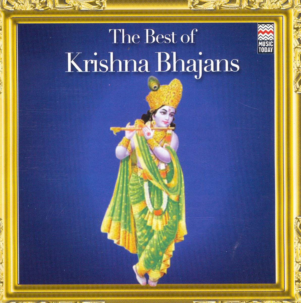 The Best of Krishna Bhajans by Pandit Jasraj, Pandit Bhimsen Joshi & Shubha Mudgal album cover