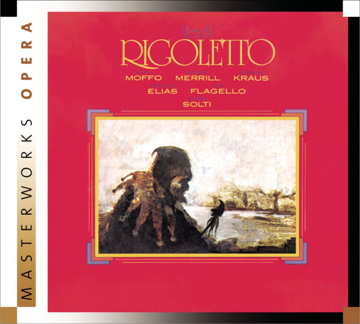 Verdi: Rigoletto by Sir Georg Solti & RCA Italiana Opera Orchestra album cover