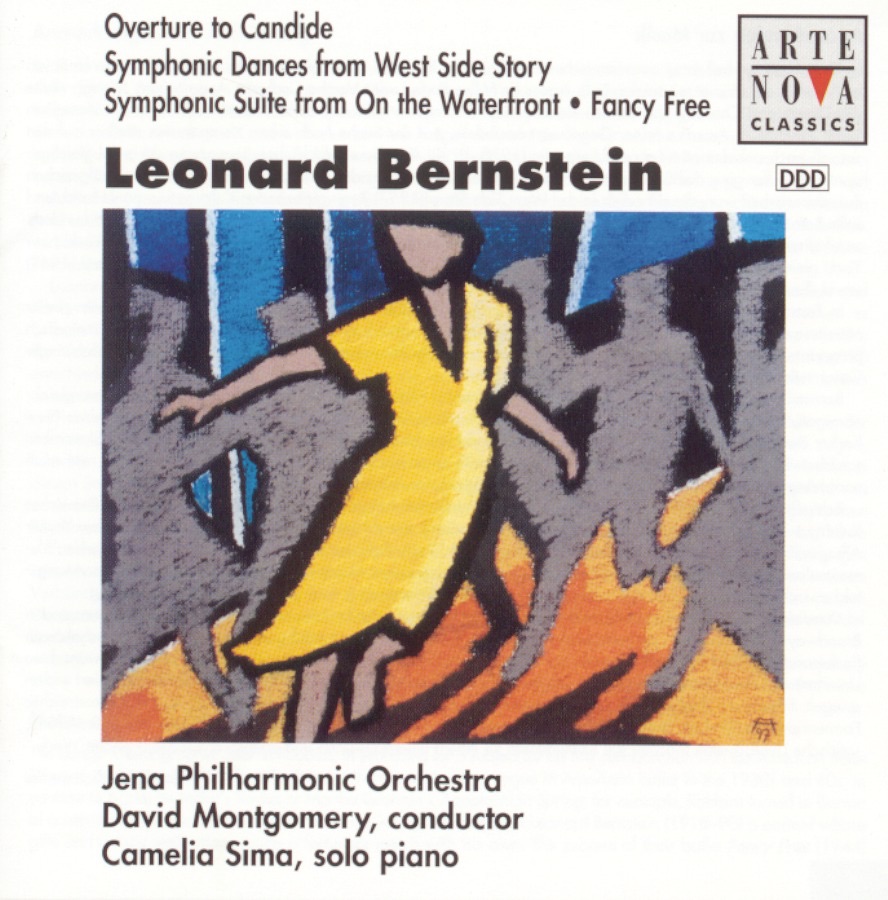 Bernstein: Pieces from "Candide", "West Side Story", etc. by David Montgomery & Jena Philharmonic Orchestra album cover