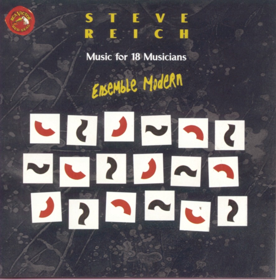 Reich: Music for 18 Musicians by Ensemble Modern album cover