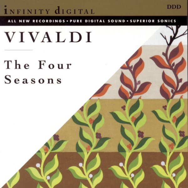 Vivaldi: The Four Seasons, Violin Concertos by Alexander Titov, Igor Romanyuk, Orchestra "Classical Music Studio", St. Petersburg, Sergei Roldugin & Vladislov Gluz album cover